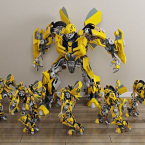 大黄蜂机器人 变形汽车