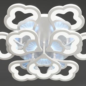 现代金属花形吸顶灯