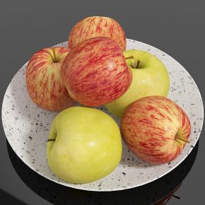 苹果 果盘 水果