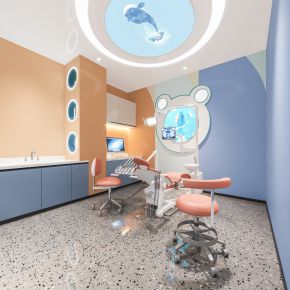 现代儿童牙科诊室