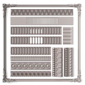 欧式雕花角线，石膏线