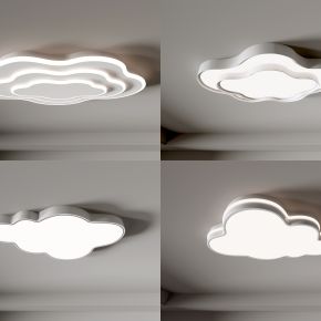 现代吸顶灯 云朵灯 云造型吸顶灯 儿童卧室吸顶灯 客厅吸顶灯 简约吸顶灯