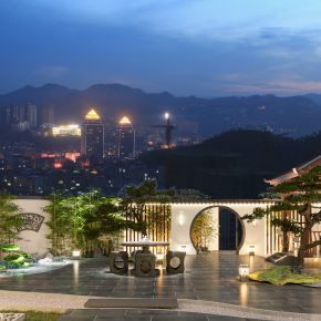 新中式庭院
