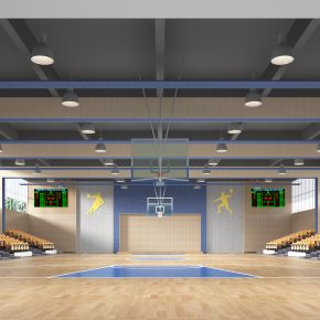 学校篮球馆