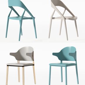 北欧 塑料椅