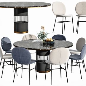 现代餐桌椅组合，餐桌，圆餐桌，餐椅，休闲椅，洽谈桌，洽谈椅，布椅单椅