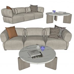 现代三人沙发，多人沙发，异型沙发，单人沙发，茶几，圆几，懒人沙发，摆件