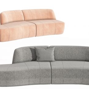 现代多人沙发，沙发，组合沙发，抱枕，毯子，靠包，靠垫，多人沙发，转角沙发