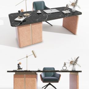 现代办公桌，书桌，写字桌，班台，经理办公桌，写字桌，休闲椅，洽谈椅，摆件