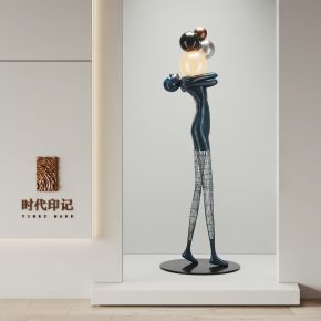 抽象人物雕塑