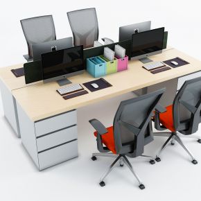 现代办公桌椅，办公桌，员工位，工作位，职员桌，桌上屏，工位，办公椅，桌椅，屏风工位，屏风，职员桌，职员椅，L型工位，L型屏风，直条屏风，直条工位