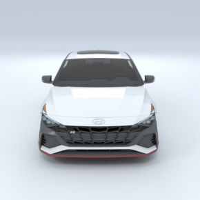 2022年款现代伊兰特N紧凑型运动轿车