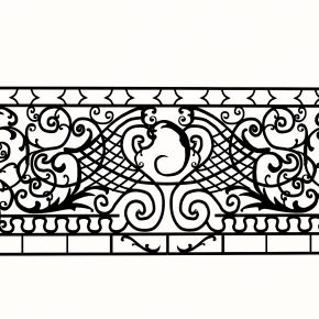 欧式法式构件 雕花栏杆 护栏