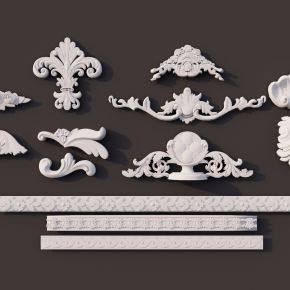 欧式法式 雕花 构件