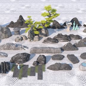 新中式景观石头 假山 