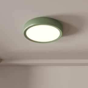 法式田园 绿色 卧室灯 客厅灯 北欧 奶油风 现代简约  3d模型组合