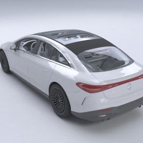 2023款奔驰EQS580轿车汽车
