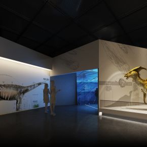 现代博物馆恐龙展厅3