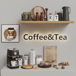 咖啡摆件 咖啡机 餐具