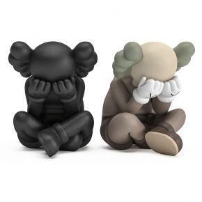 kaws 现代公仔雕塑