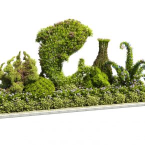 现代植物景观 花坛