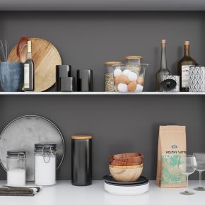 现代厨房用品 厨房用品组合 厨房摆件 厨房器具