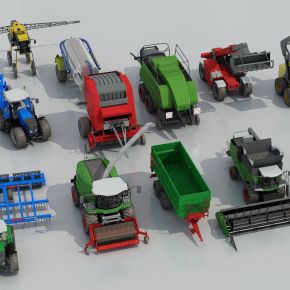 农用车 农用机械设备 收割机 拖拉机