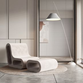 现代休闲沙发3D模型