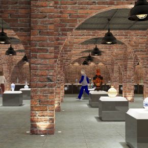 现代展厅博物馆