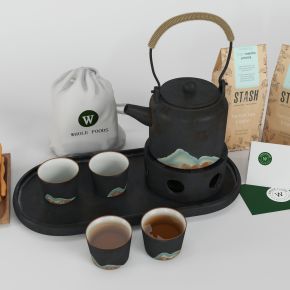 新中式茶具饰品