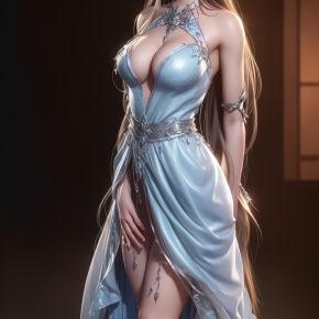3D美女人物全身图