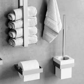 现代浴室挂架毛巾洗浴用品