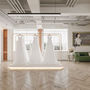 现代婚纱店