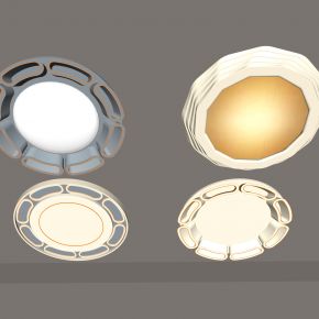 现代简约大气高档  客厅灯 卧室灯 吸顶灯 方形圆形几何形灯具组合
