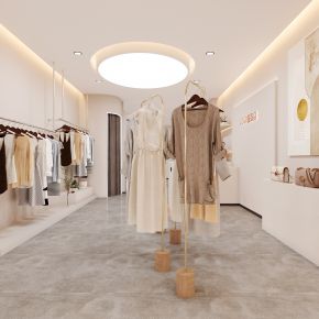 现代服装鞋店