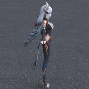 原神二次元动漫少女申鹤