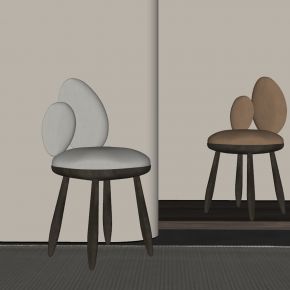 现代单椅餐椅