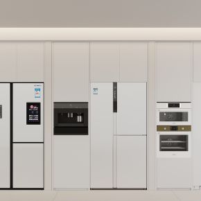 现代冰箱冰柜智能冰箱 烤箱 消毒柜 洗碗机 双门冰箱