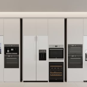 现代冰箱冰柜智能冰箱 烤箱 消毒柜 洗碗机 双门冰箱