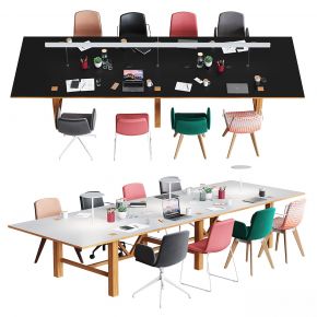 现代办公桌,办公椅,会议桌