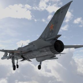 中国人民解放军空军歼7PJ7P歼击机飞机