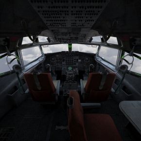 KC135空中加油机大型空中加油机带内饰机舱门可开关