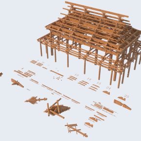 中式古建构件
