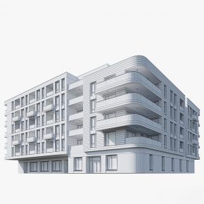 现代建筑户外,建筑外观