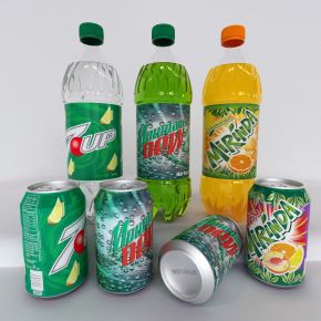 饮料 可乐 芬达 七喜