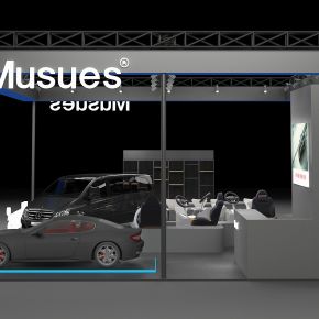 车展配件展展台-Musues_雨墨设计