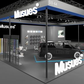 车展配件展展台-Musues_雨墨设计