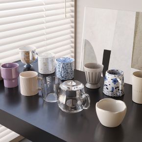 茶杯水杯马克杯 咖啡杯玻璃杯