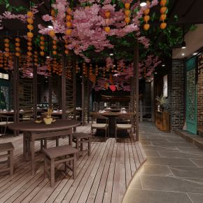 中式汉风餐厅