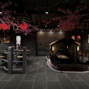 中式汉风餐厅